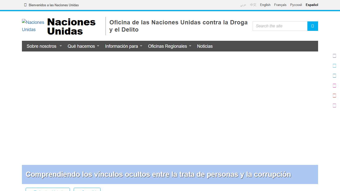 Oficina de las Naciones Unidas contra la Droga y el Delito